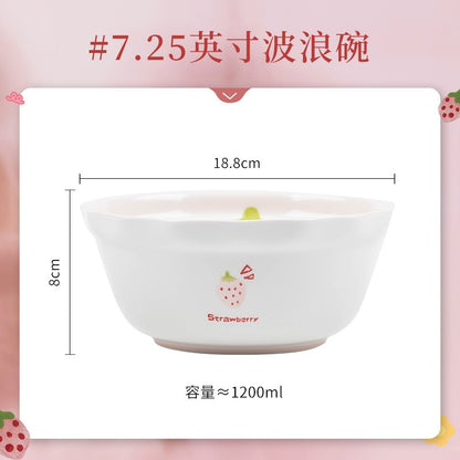 Strawberry Ceramic Tableware