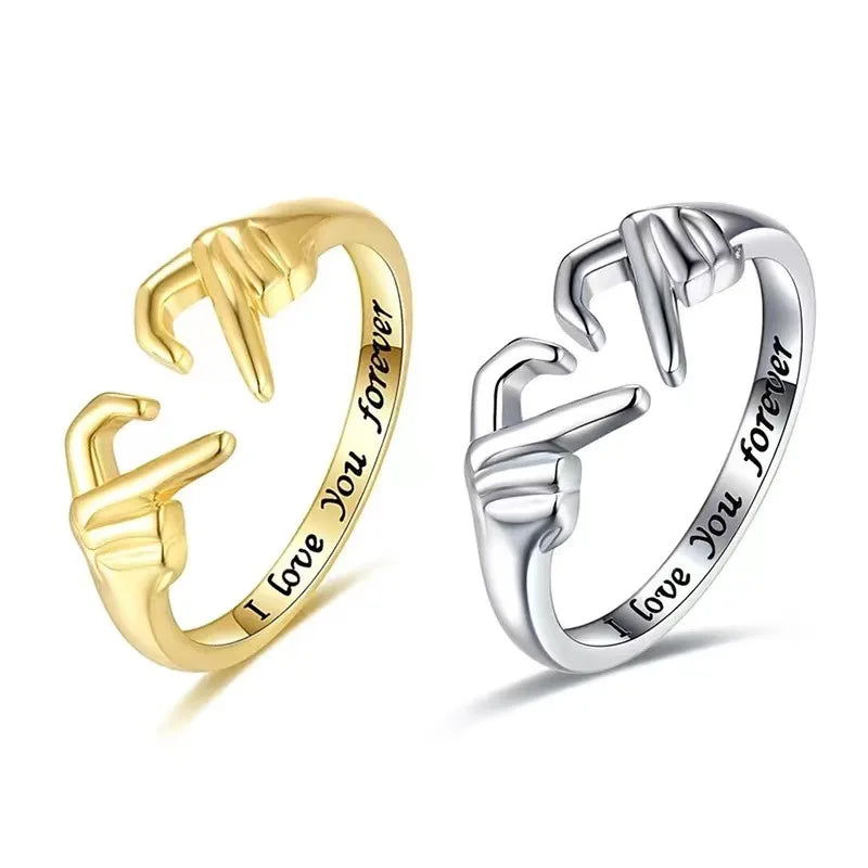 Heart Hand Rings