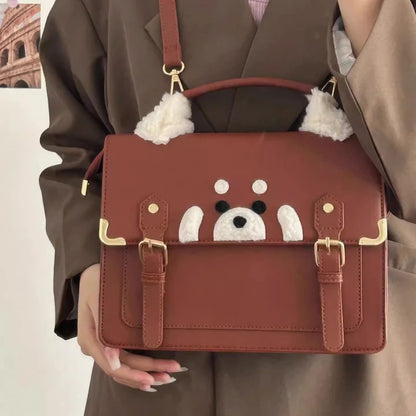 Kawaii Red Panda Crossbody Bag