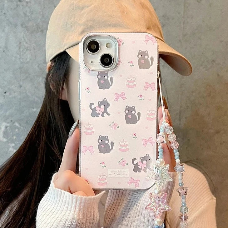 Kawaii Pretty Kitty iPhone Case – Kore Kawaii