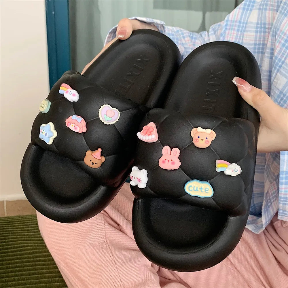 Cute Animal Thick Sole Sandals