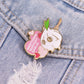 Kawaii Garlic Enamel Pin