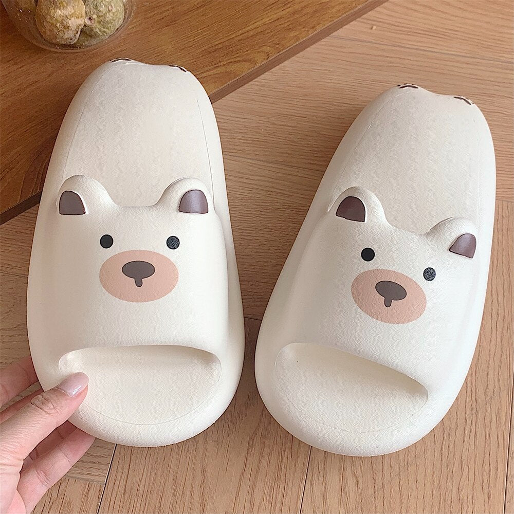 Kawaii Soft Animal Slippers