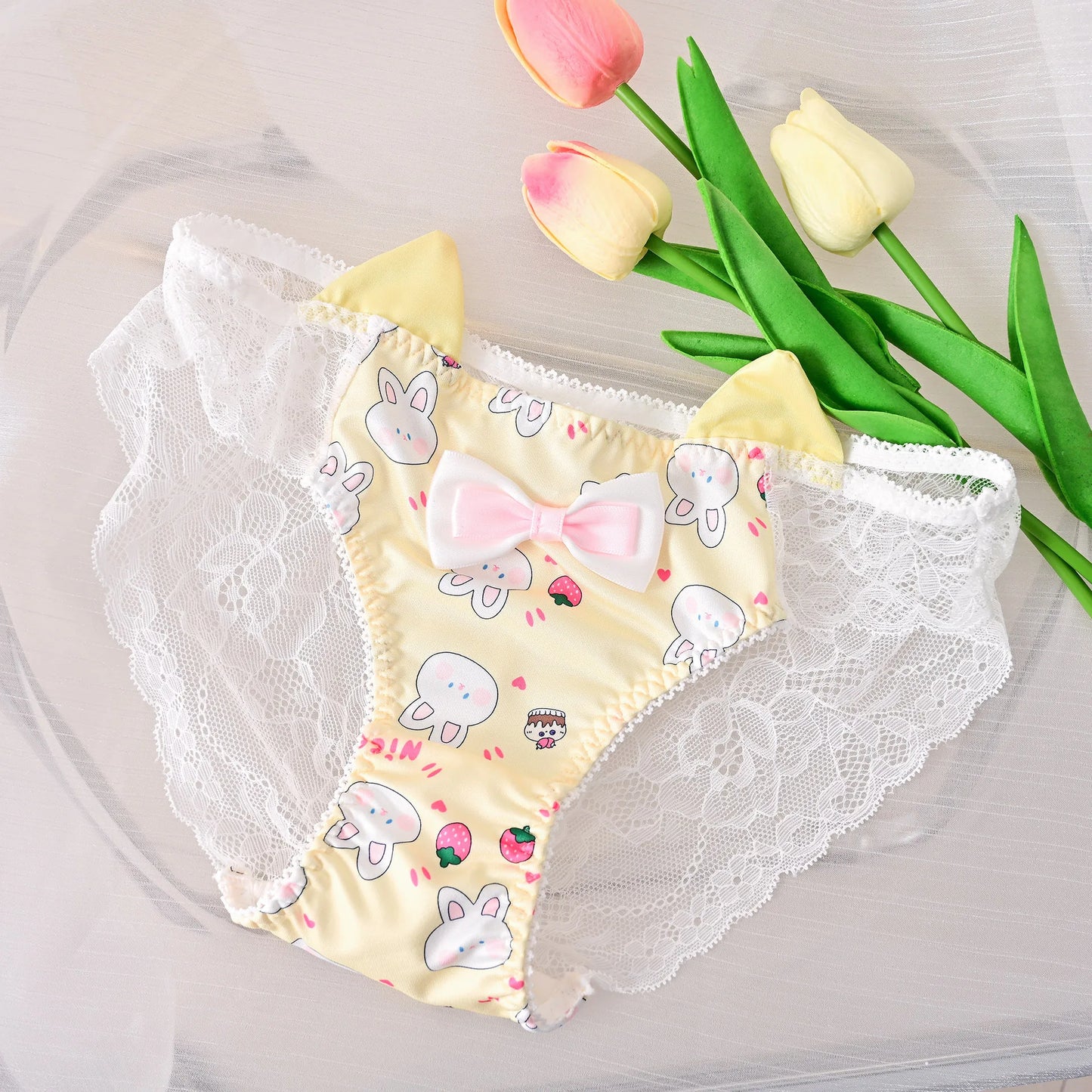 Kawaii Bunny Print Underwear