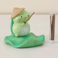 Kawaii Frog Phone Stand & Incense Holder