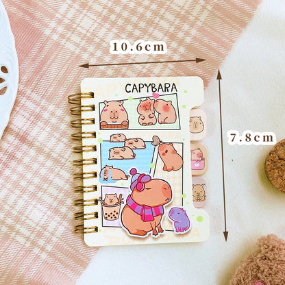 Cute Capybara Mini Notebooks