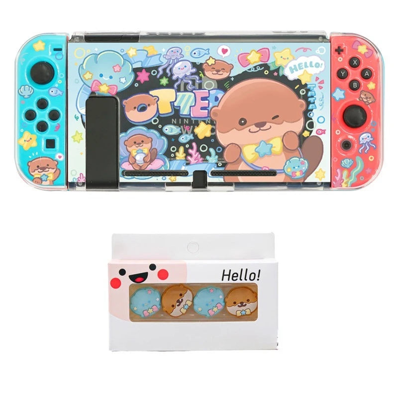 Kawaii Otter Nintendo Switch Case