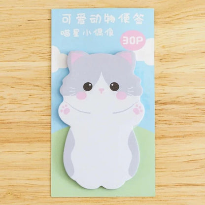 Kawaii Animal Hugs Sticky Notes