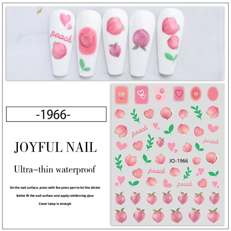 Nail Art Fruit Decals