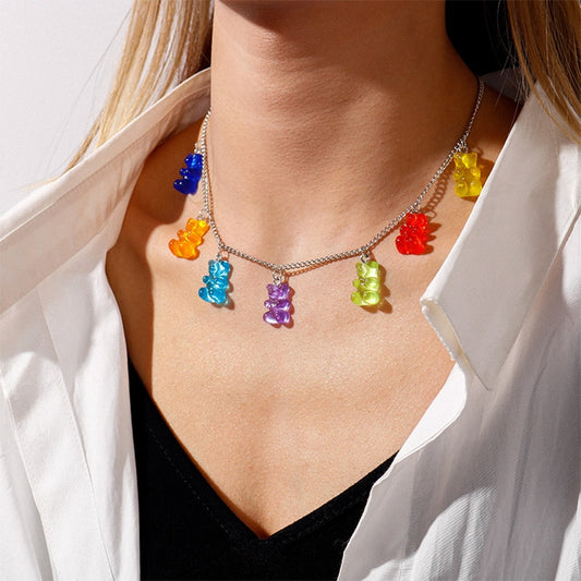 Kawaii Gummy Bears Necklace