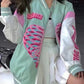 Kawaii Pastel Skeleton Heart Jacket