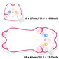 Kawaii Cat Desk Pad