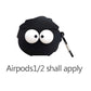 Kawaii Soot Sprite Airpods 1/2 Case