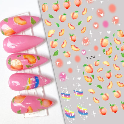 Nail Art Fruit Decals