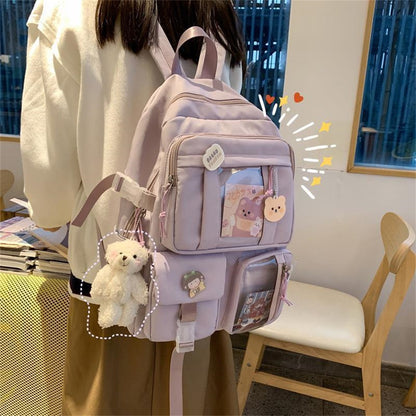Kawaii Plushie Showcase Backpack