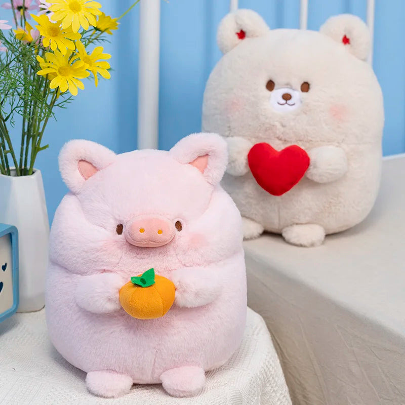 Cute Chubby Animal Plushies