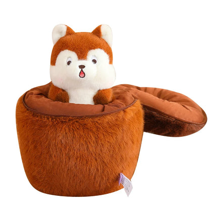 Surprise Squirrel Acorn Plushies