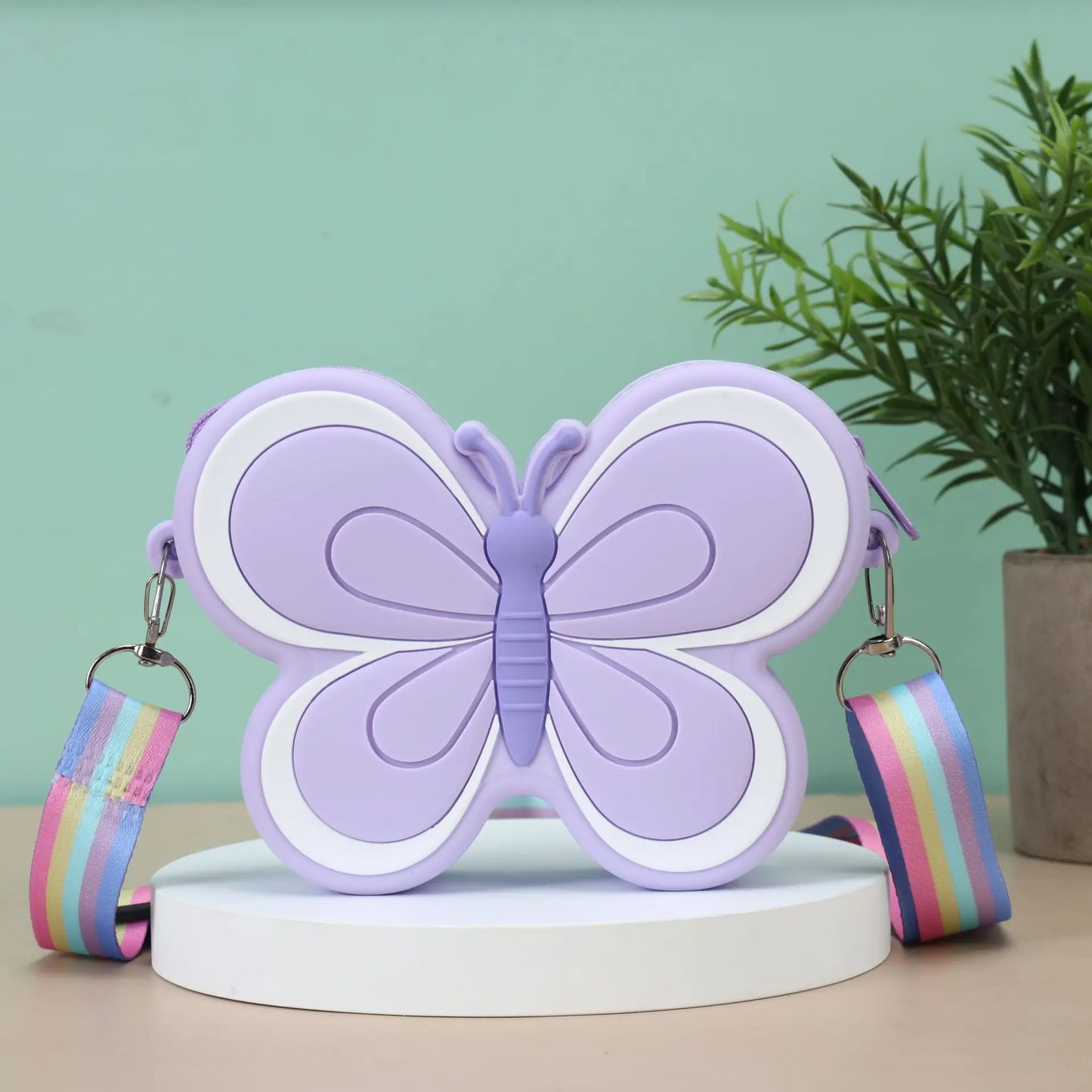 Kawaii Children's Silicone Butterfly Shoulder Bags