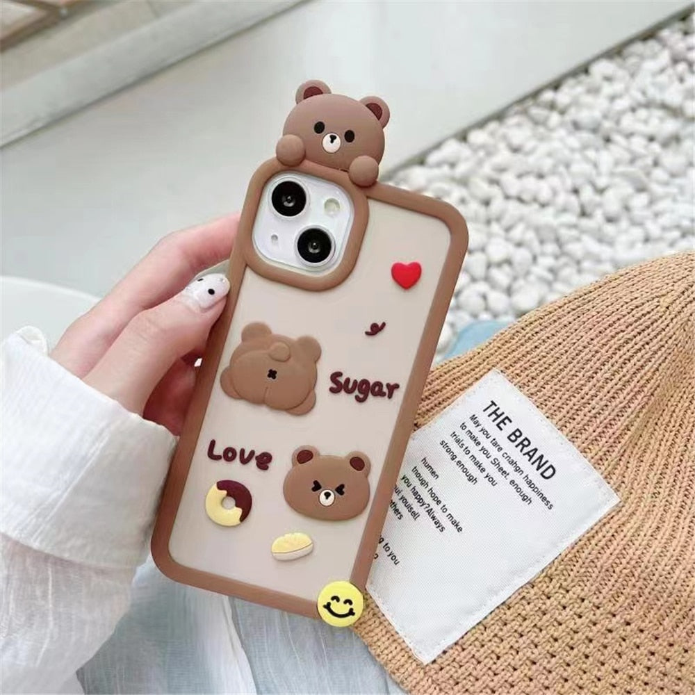 Kawaii Bunny Bear iPhone Cases Kore Kawaii