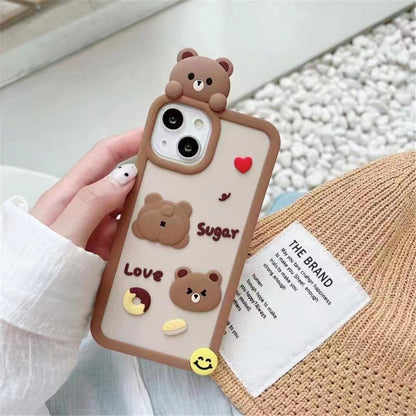Kawaii Bear iPhone Case