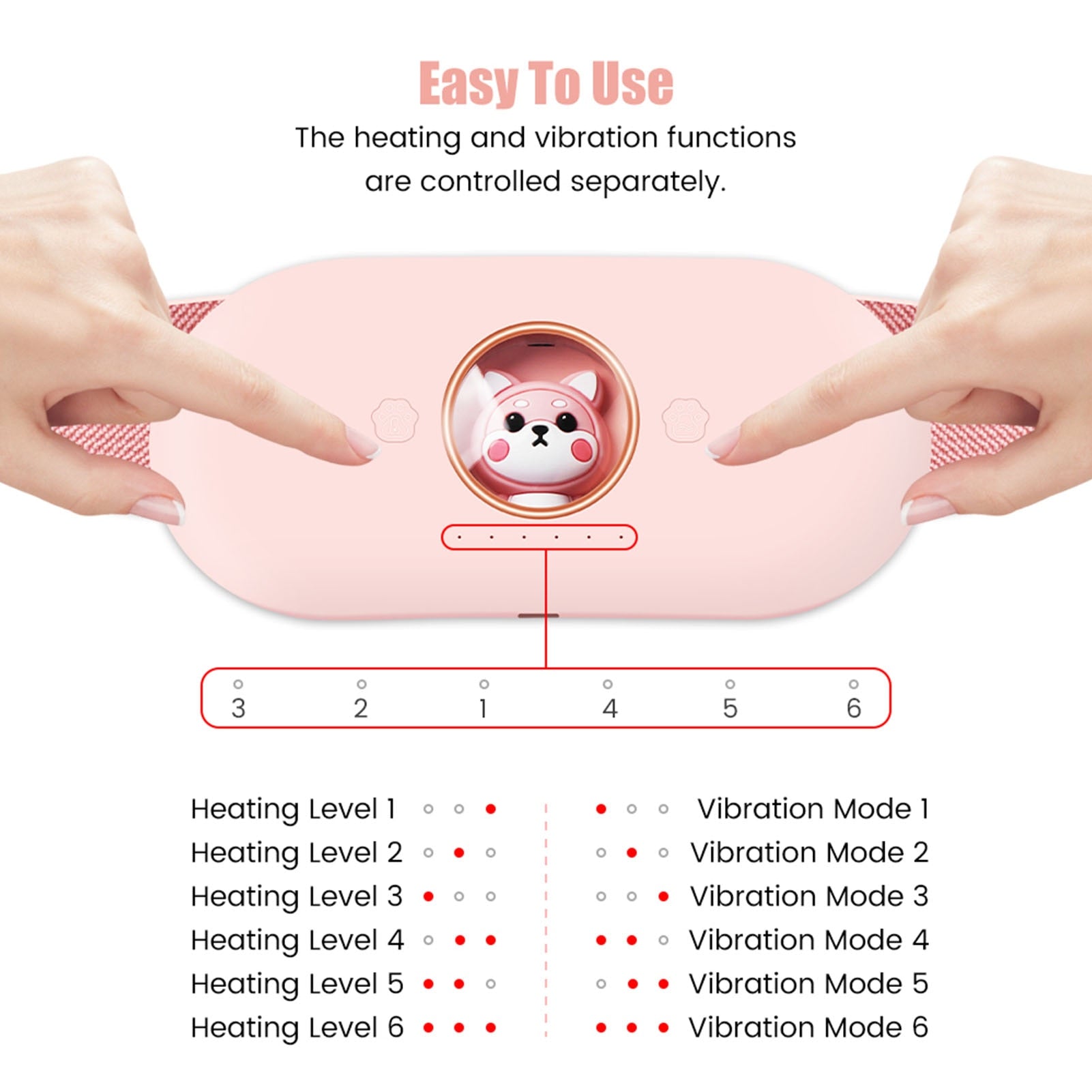 Kawaii Electric Heating Pad Belt