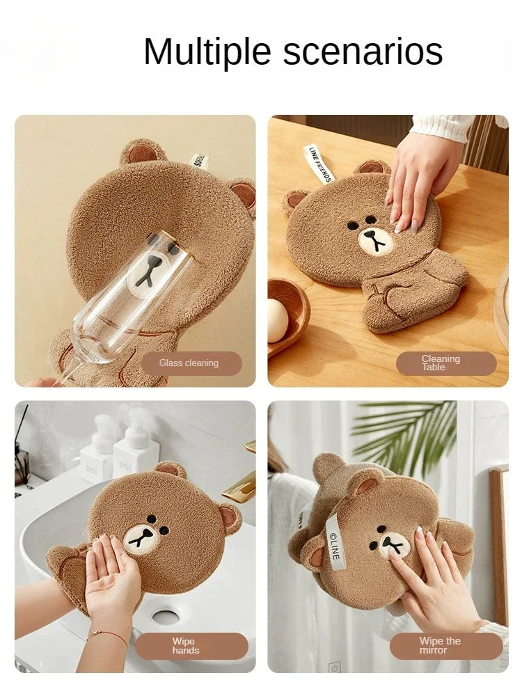 Teddy Bear Hand Towels