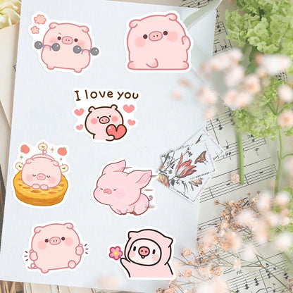 Kawaii Pig Sticker Pack