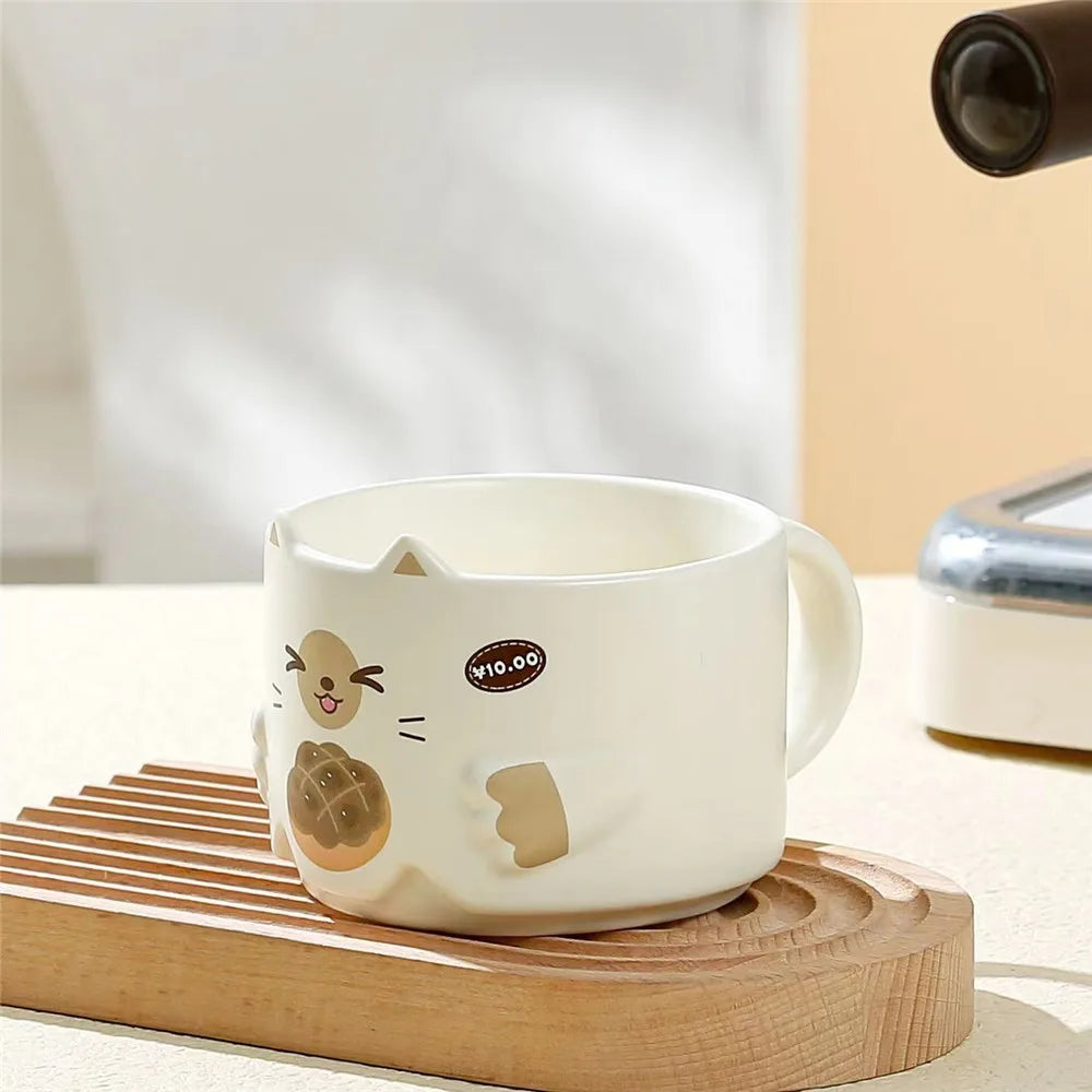 Stackable Cat & Bunny Mugs