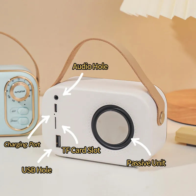 Mini Retro Bluetooth Speaker