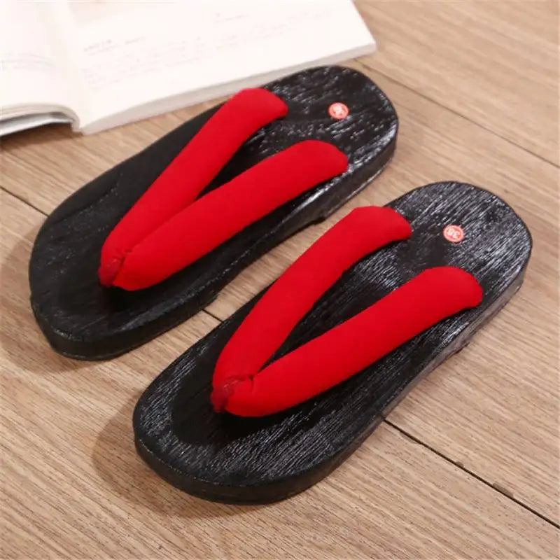 Japanese Geta Flat Bottom Sandals