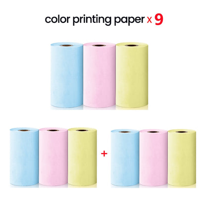 Kawaii Portable Cat Thermal Multi Color Printer Paper