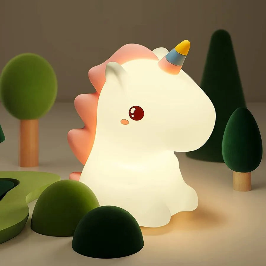 Cute Unicorn LED Night Light