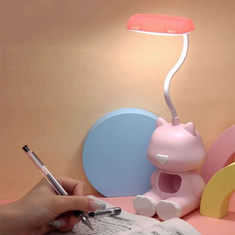 Kawaii Cat Felxible Desk Lamp