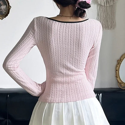 Pink Coquette Long Sleeve Shirt