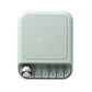 Top view of Green Kawaii Panda Piano Cup Heater