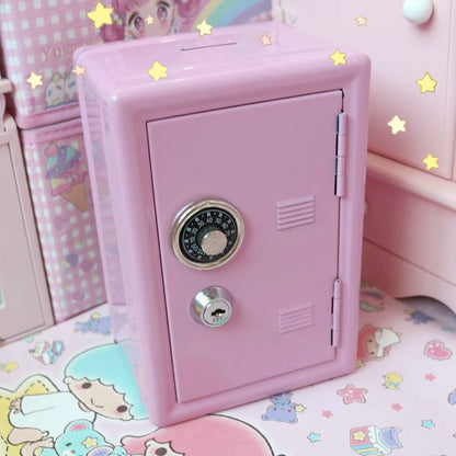 Kawaii Small Pink Safe