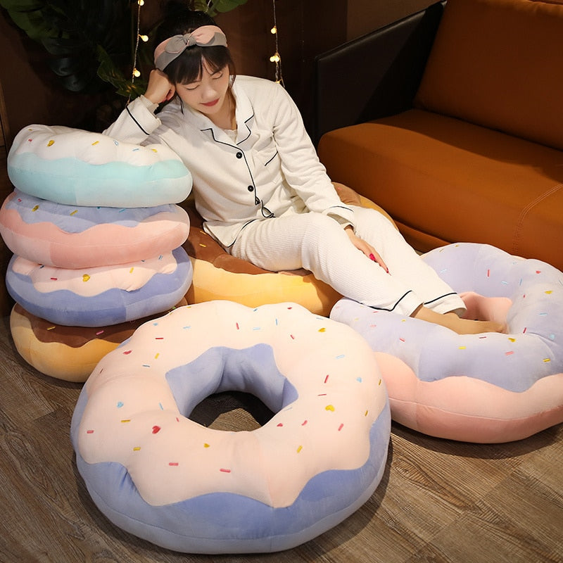 Kawaii Donut Shaped Seat Cushions