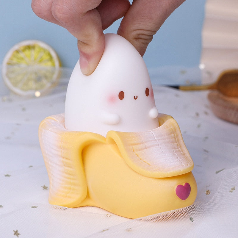 Kawaii Banana Night Light