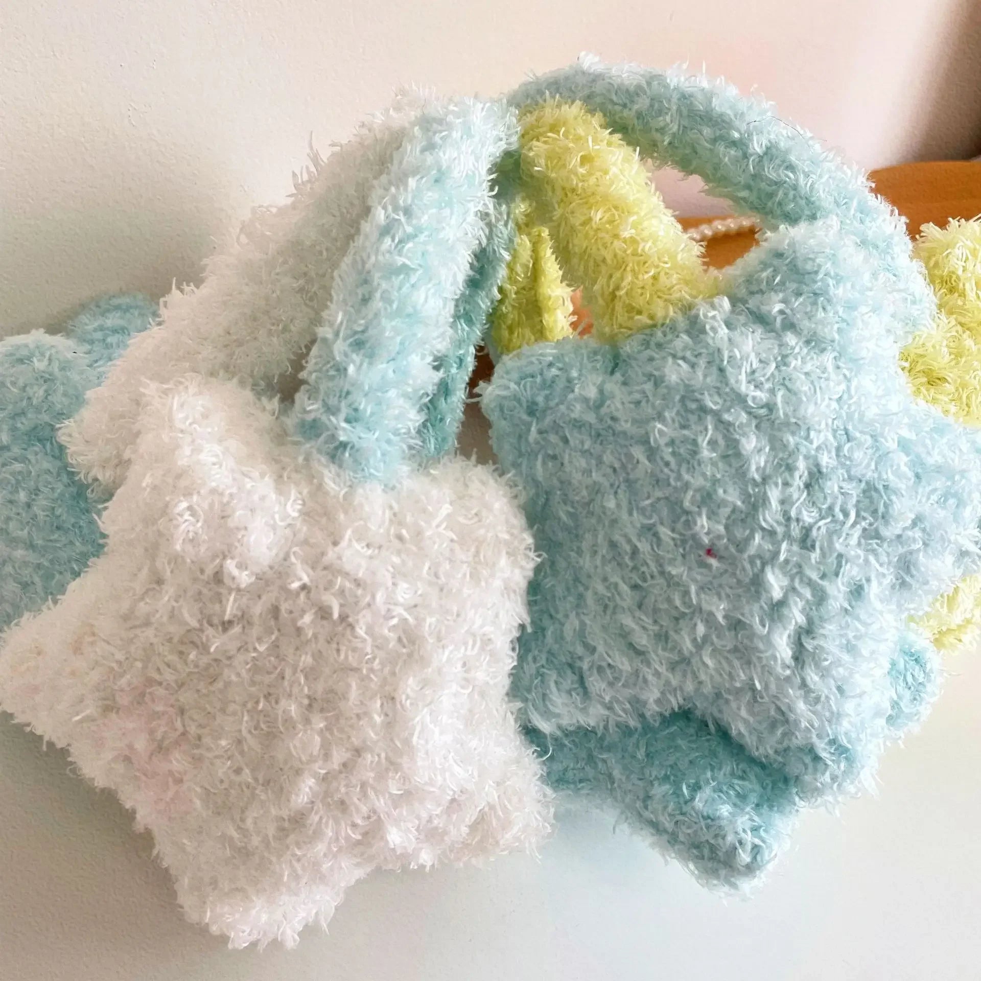 Kawaii Pastel Plush Star Earmuffs