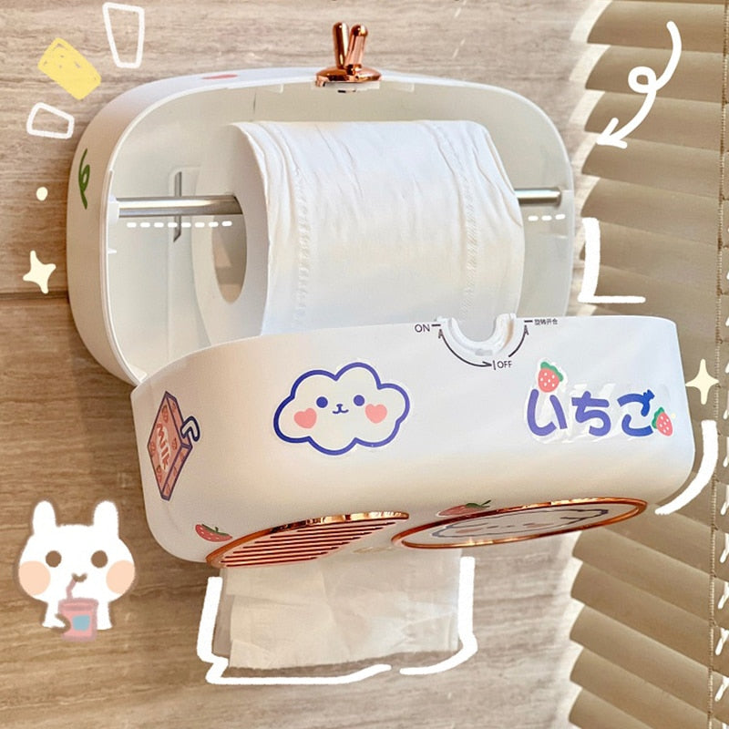 Kawaii Toilette Paper Dispenser Box