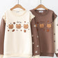 Bears & Paw Prints Sweater