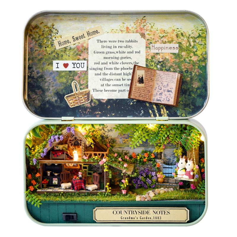 Kawaii Miniature Dollhouse Box Theatre