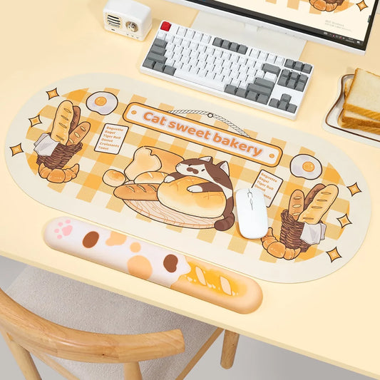 Cat Bakery Desk Pad