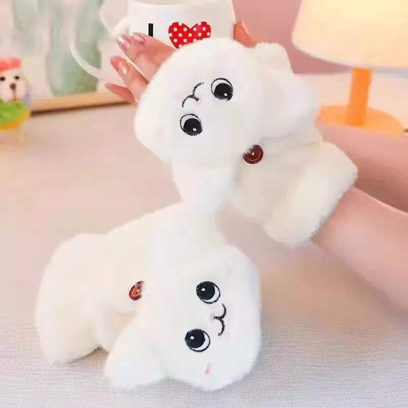 Kawaii Cat Plush Mittens