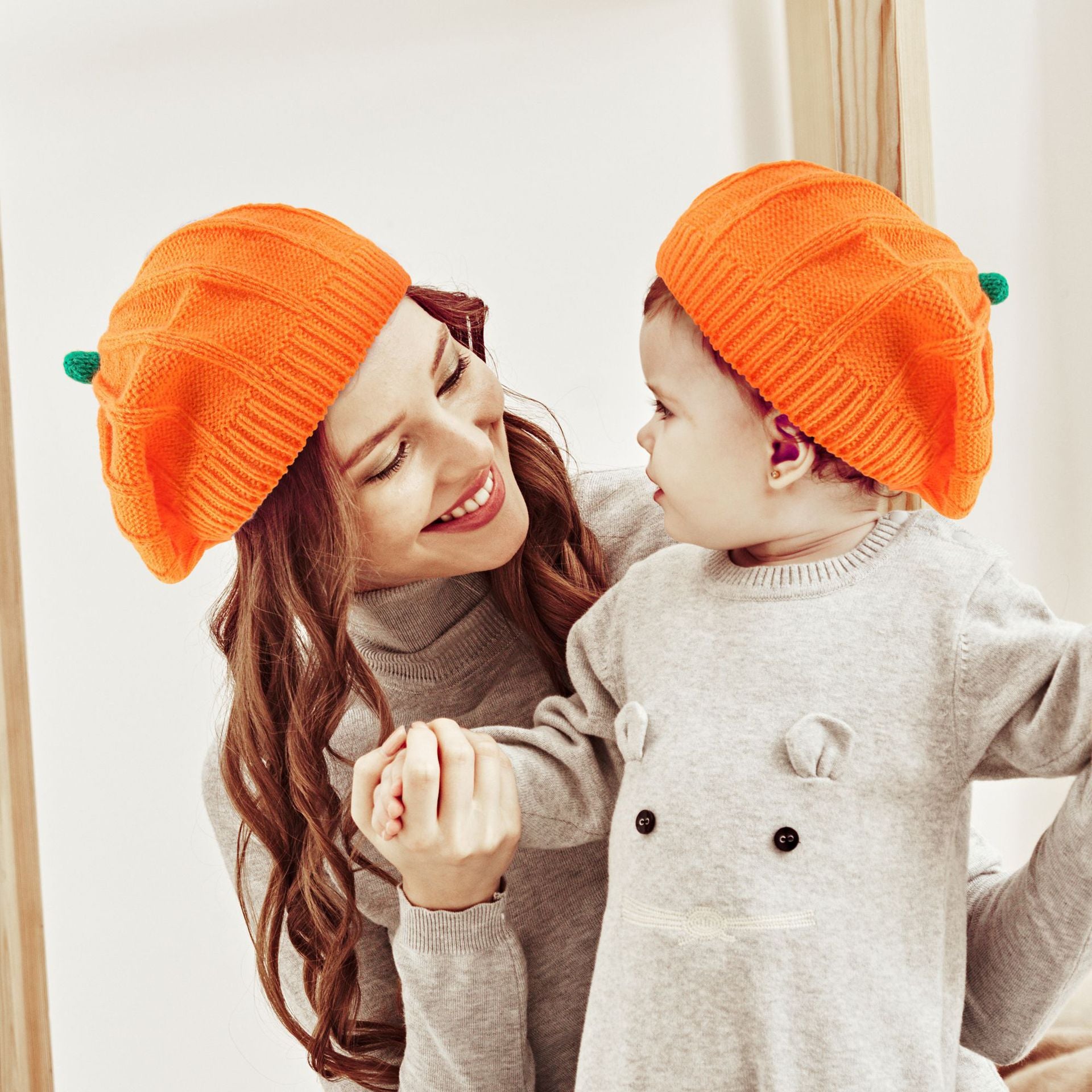 Kawaii Pumpkin Beret Hat