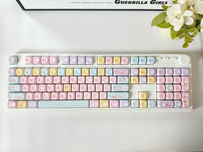 Candy Bear Keyboard Keycaps Set