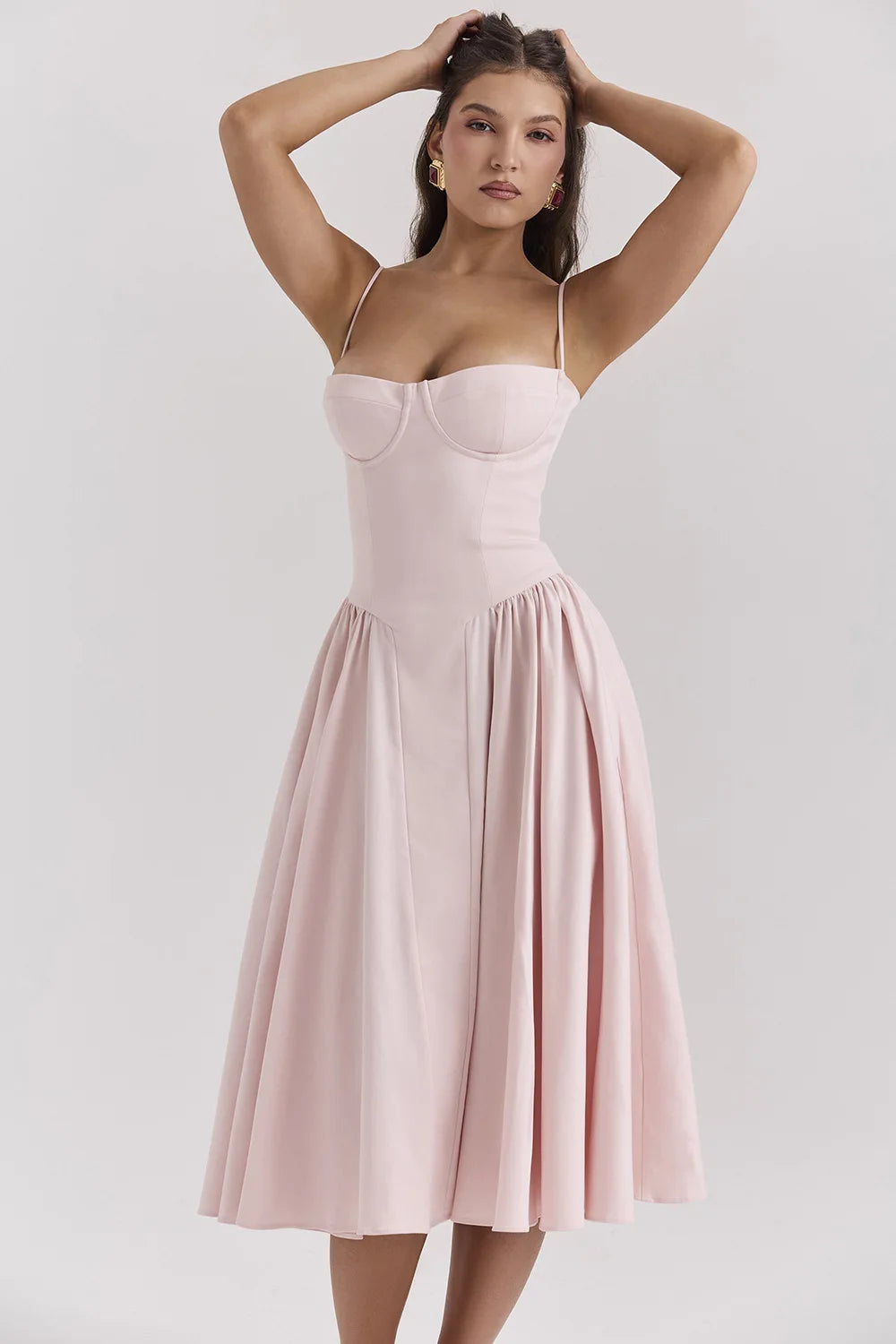 Pink Coquette Cocktail Dress