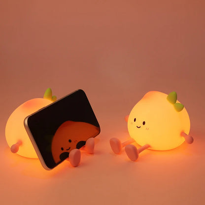 Kawaii Peach Night Light