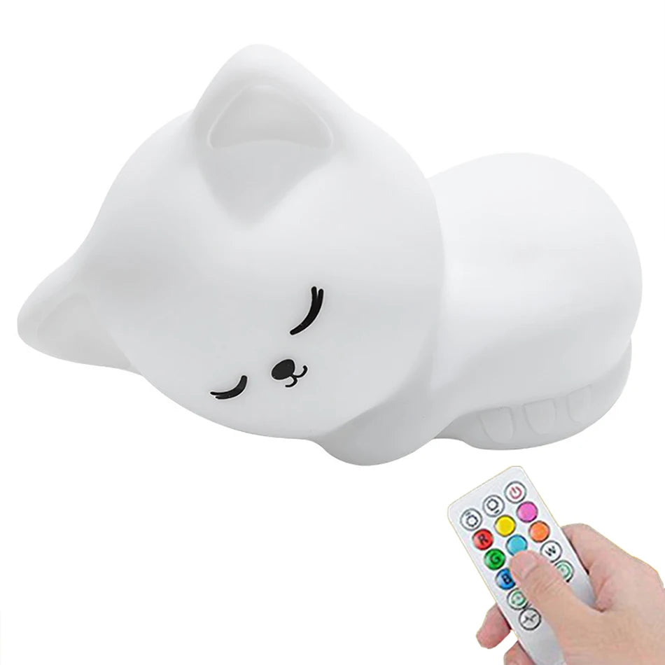 Sleepy Kitty Night Light