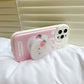 Kawaii Strawberry Icecream Bunny iPhone Case